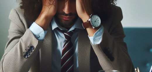 落ち込んでいる人